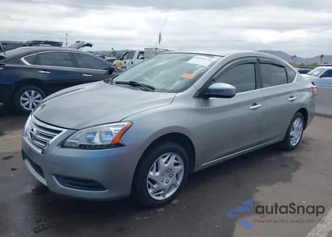 2014 Nissan Sentra S from USA, damaged, VIN 3N1AB7AP1EY247661